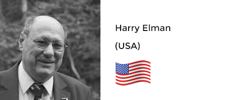 Harry Elman (USA) Membre honorifique de la Société Française d'Hypnose Dentaire