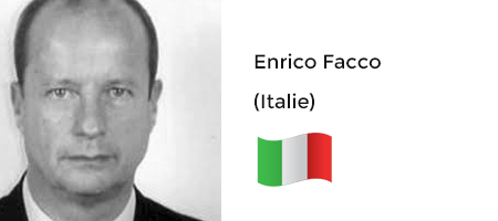 Enrico Facco (Italie) Membre honorifique de la Société Française d'Hypnose Dentaire