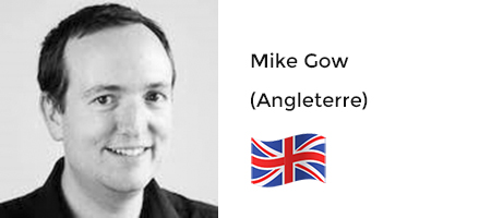 Mike Gow (Royaume Uni)) Membre honorifique de la Société Française d'Hypnose Dentaire