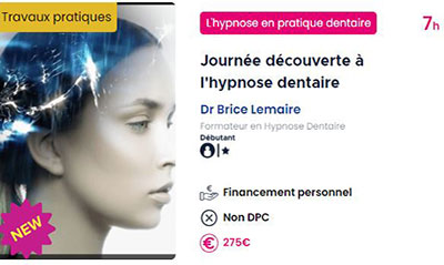 Module1 Formation Hypnose Dentaire Zedental - Paris