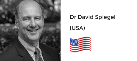 David Spiegel (USA) Membre honorifique de la Société Française d'Hypnose Dentaire